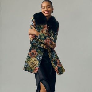 NWT Unreal Fur Monarch Coat